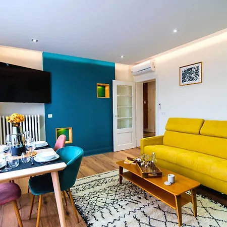Bel Ami: Modern Chic Studio with Garden Access in City Center Schiltigheim Exterior photo